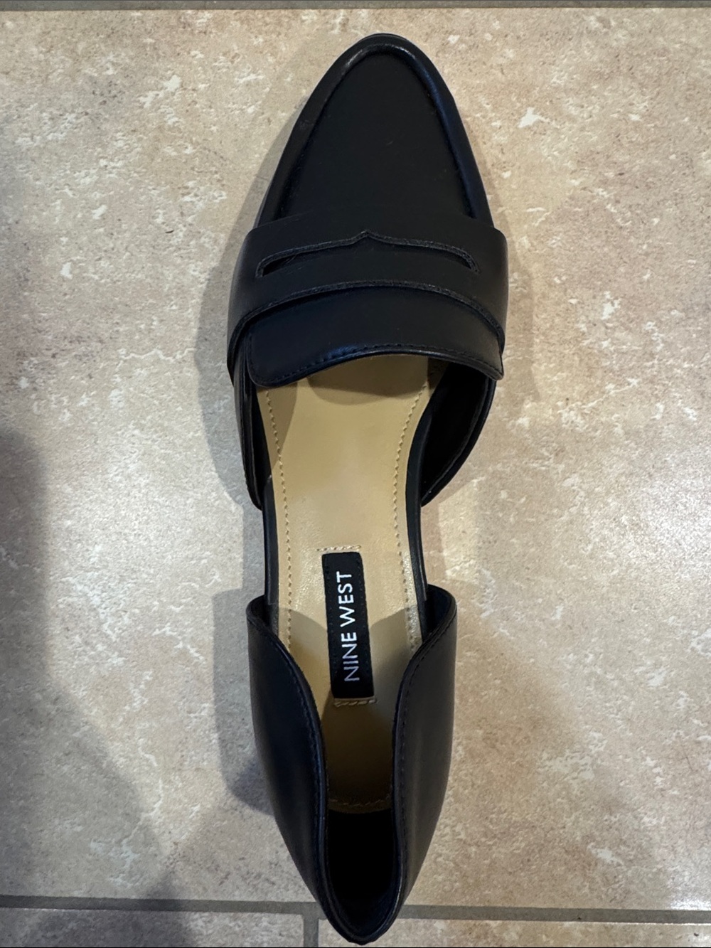 Nine West Black Flats